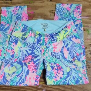 Lilly Pulitzer Luxletic Colorful Printed Leggings XS